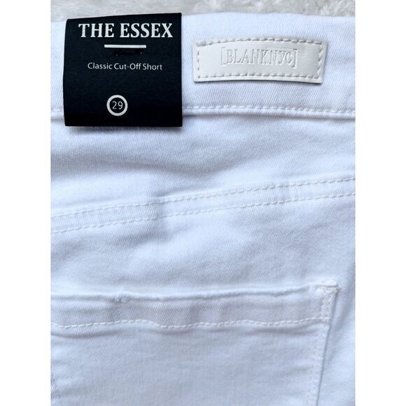NWT Blank NYC The Essex Great White Classic Cut Off Short, Size 29 - Picture 16 of 16
